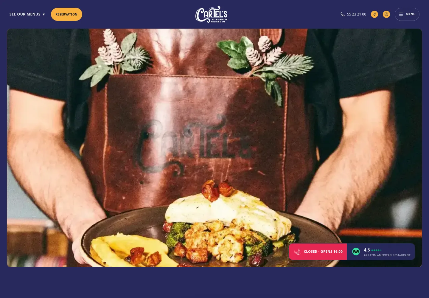 Cartel's – Nettside